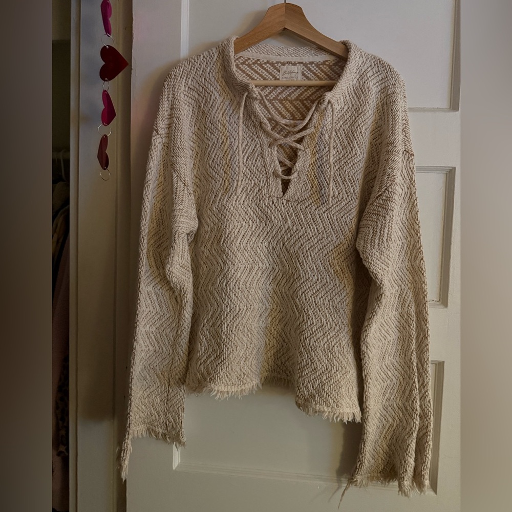 Sincerely Jules x Billabong bell sleeve sweater